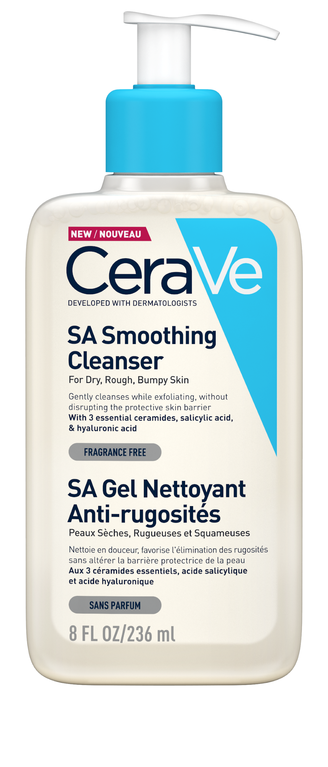 CeraVe SA Smoothing Cleanser – 236ml