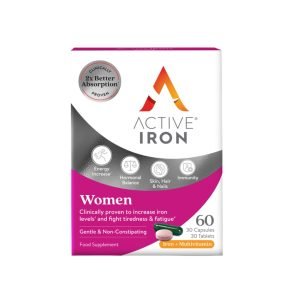 Active Iron for Women – 60 Capsules & Tablets