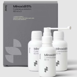 Sons Minoxidil 5% Cutaneous Solution 3 x 60ml (3 Months Supply)