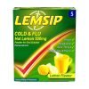 Lemsip Cold & Flu Lemon 500mg 10 Pack