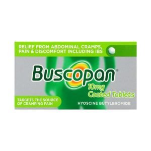 Buscopan 10mg Tablets 20 Pack