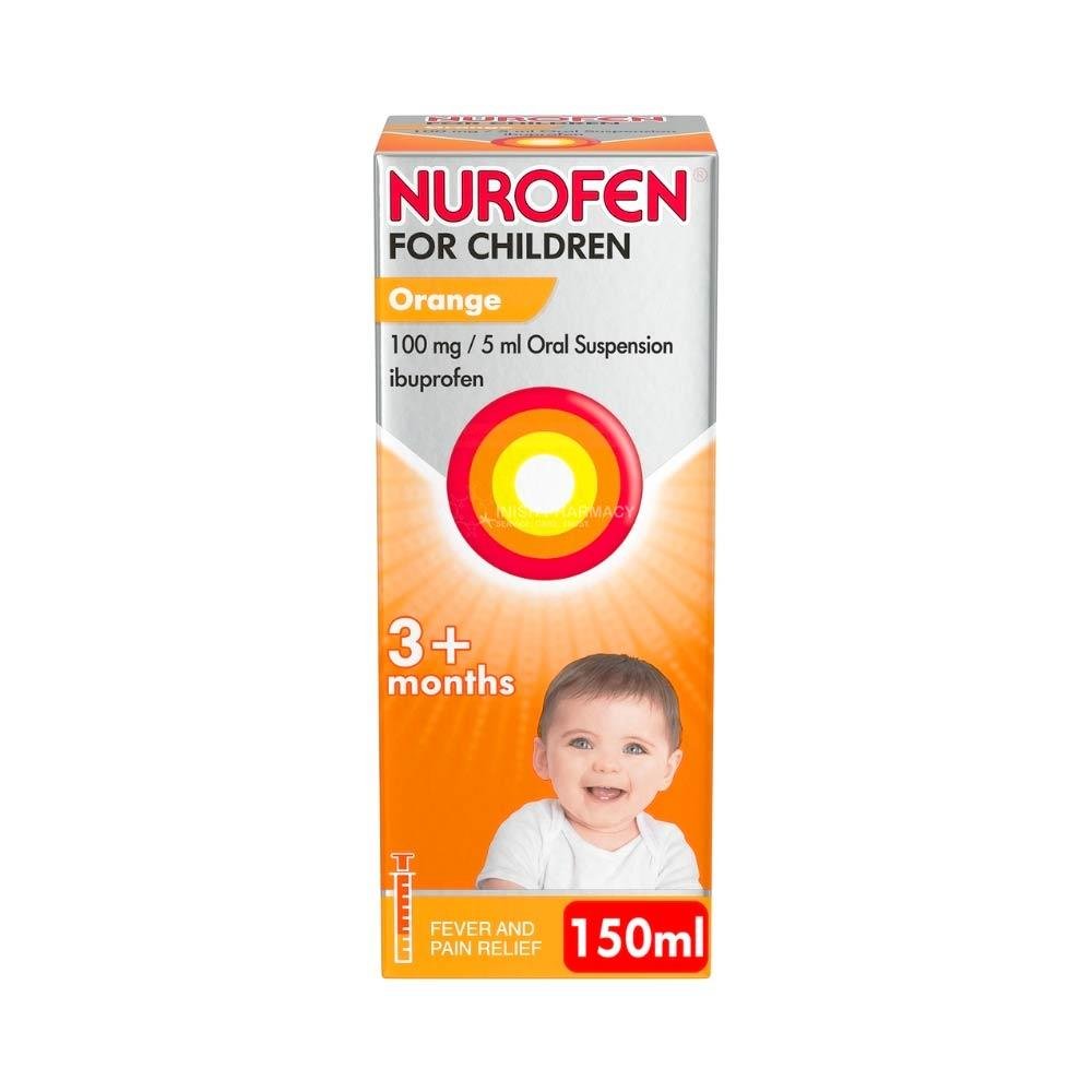Nurofen For Children Orange 3m+ 150ml