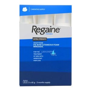 Regaine For Men Extra Strength Foam 3 Month Supply