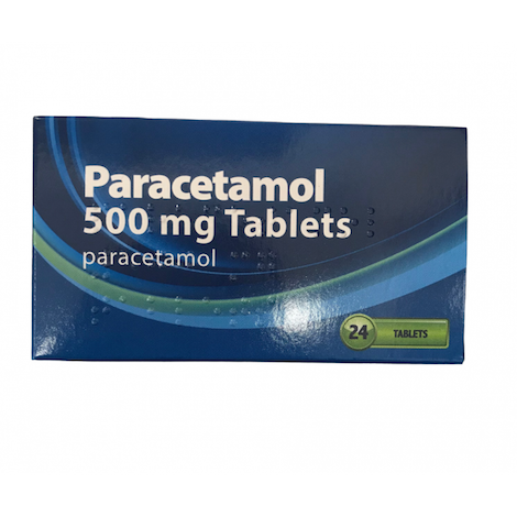 Paracetamol 500mg Tablets – 24s