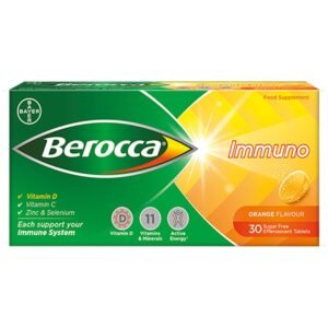 Berocca Immunity Effervescent Tablets, 30s