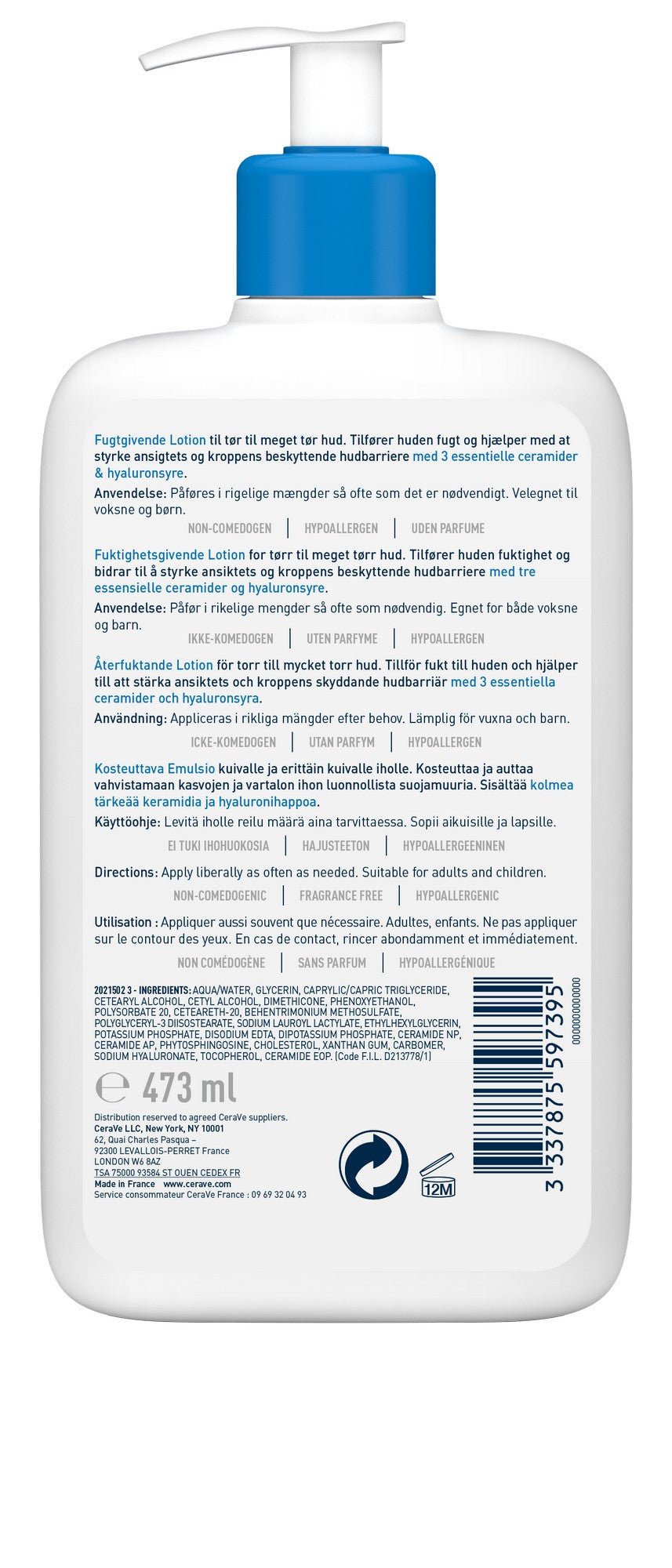 CeraVe Moisturising Lotion, 236ml image 2
