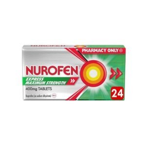 Nurofen Express Max 400mg Liquid Capsules – 24s