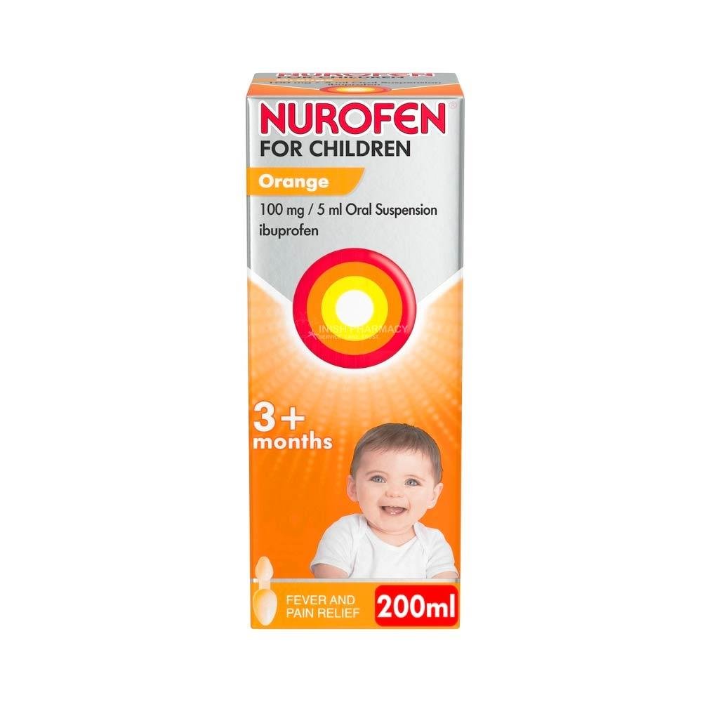 Nurofen For Children Orange 3m+ 150ml image 2