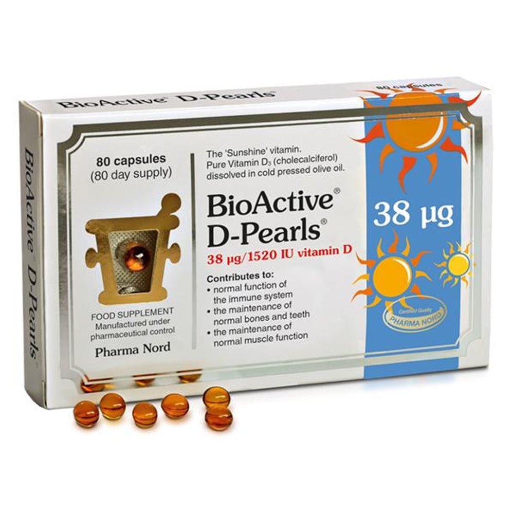 Pharma Nord Bio-Vitamin D3, 80 Capsules