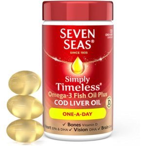 Seven Seas Pure Cod Liver Oil – 120 Capsules