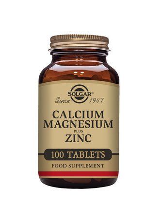 Solgar Calcium Magnesium Zinc – 100 Tablets