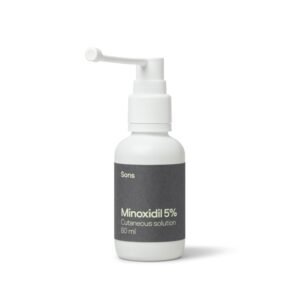 Sons Minoxidil 5% Cutaneous Solution 3 x 60ml (3 Months Supply)