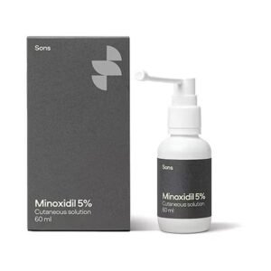 Sons Minoxidil 5% Cutaneous Solution 60ml (1 Month Supply)