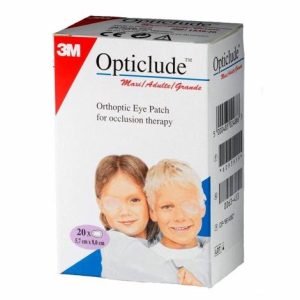 3M Opticlude Standard Eye Patches 5.7cm x 8cm – Pack of 20
