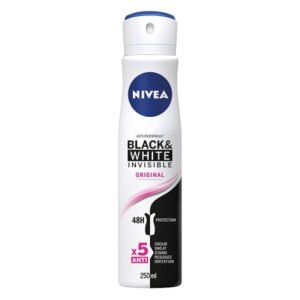 Nivea Black & White Original Anti-perspirant Deodorant Spray 250ml