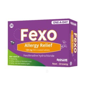 Fexo Allergy Relief 120Mg 30 Tablets