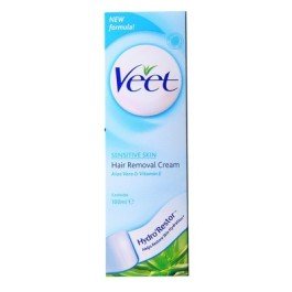 Veet Pure Inspirations Hair Removal Cream for Sensitive Skin Body & Legs 100ml