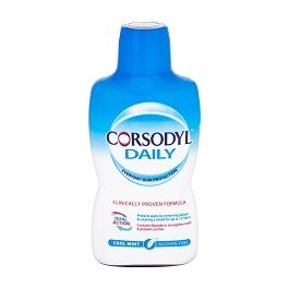 Corsodyl Daily Gum Care Fluoride Mouthwash Cool Mint 500ml