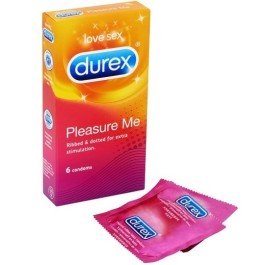 Durex Pleasure Me Condoms – 6 Pack