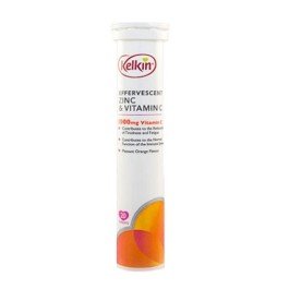 Kelkin Effervescent Zinc & Vitamin C – 20 Tabs