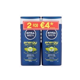 Nivea Men Shower Cream 250ML Twin Pack