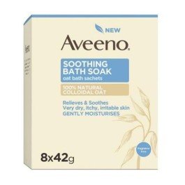 Aveeno Soothing Bath Soak Oath Bath Sachets 42G 8S