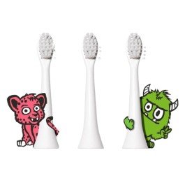 Spotlight Oral Care Replacement Heads for Kids Electric Toothbrush 3 Pack