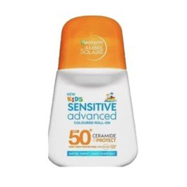 Garnier Ambre Solaire Kids Sensitive Advanced SPF50+ Sun Protection Roll-On – 50ml