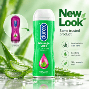 Durex Lube Play 2in1 Soothing Aloe Vera Massage Gel 200ml