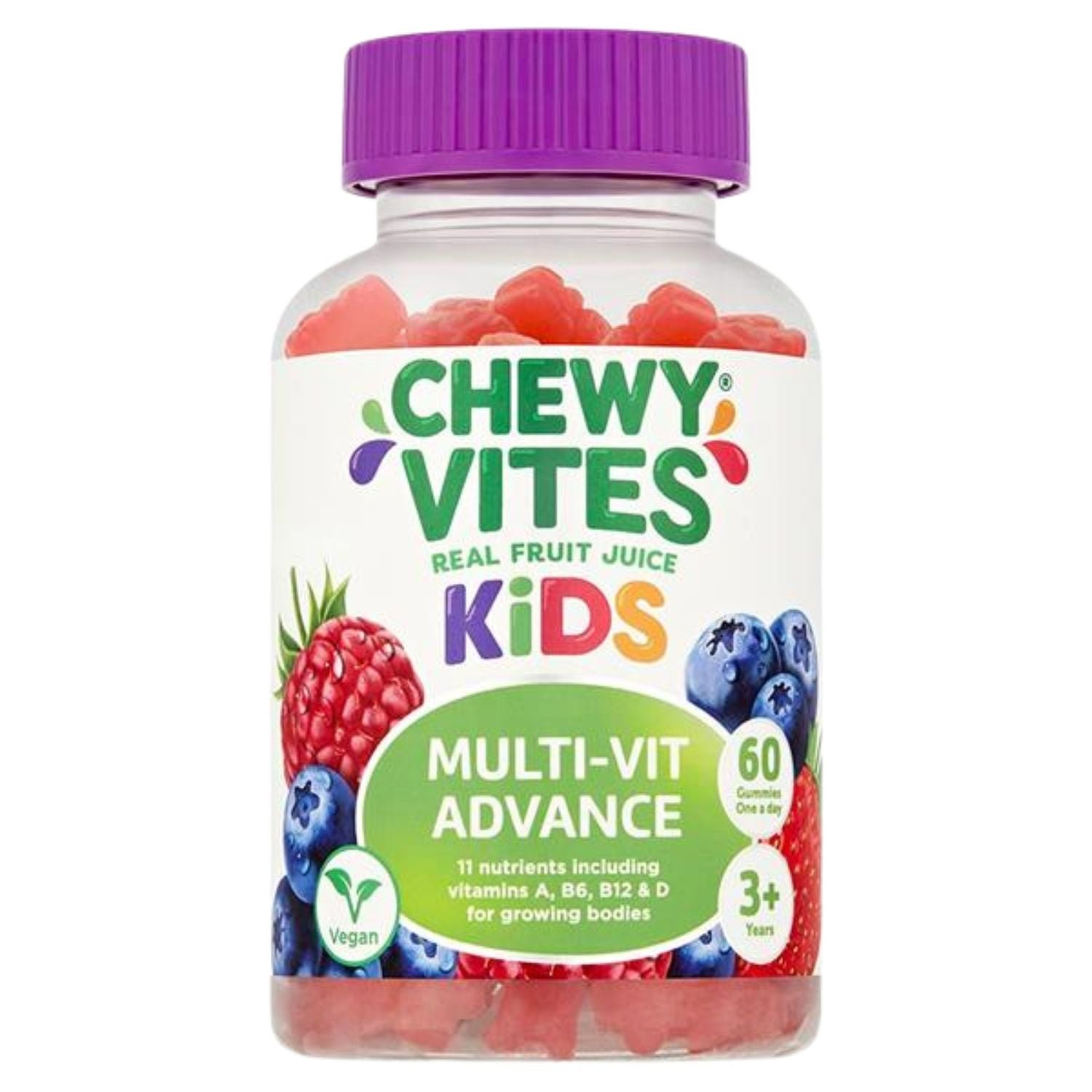 Chewy Vites Kids Multi-Vit Advance Gummies - 60 Pack Ireland