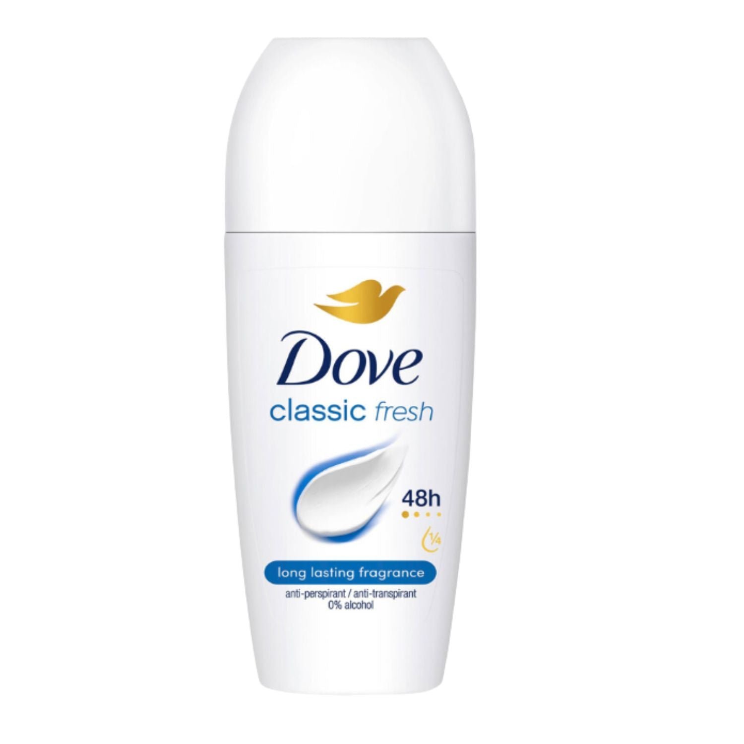 Dove Classic Anti-Perspirant Roll-On Deodorant 50ml