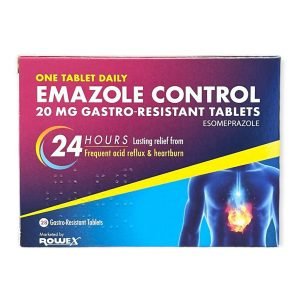 Emazole Control 20MG Gastro Resistant Tablets 28S