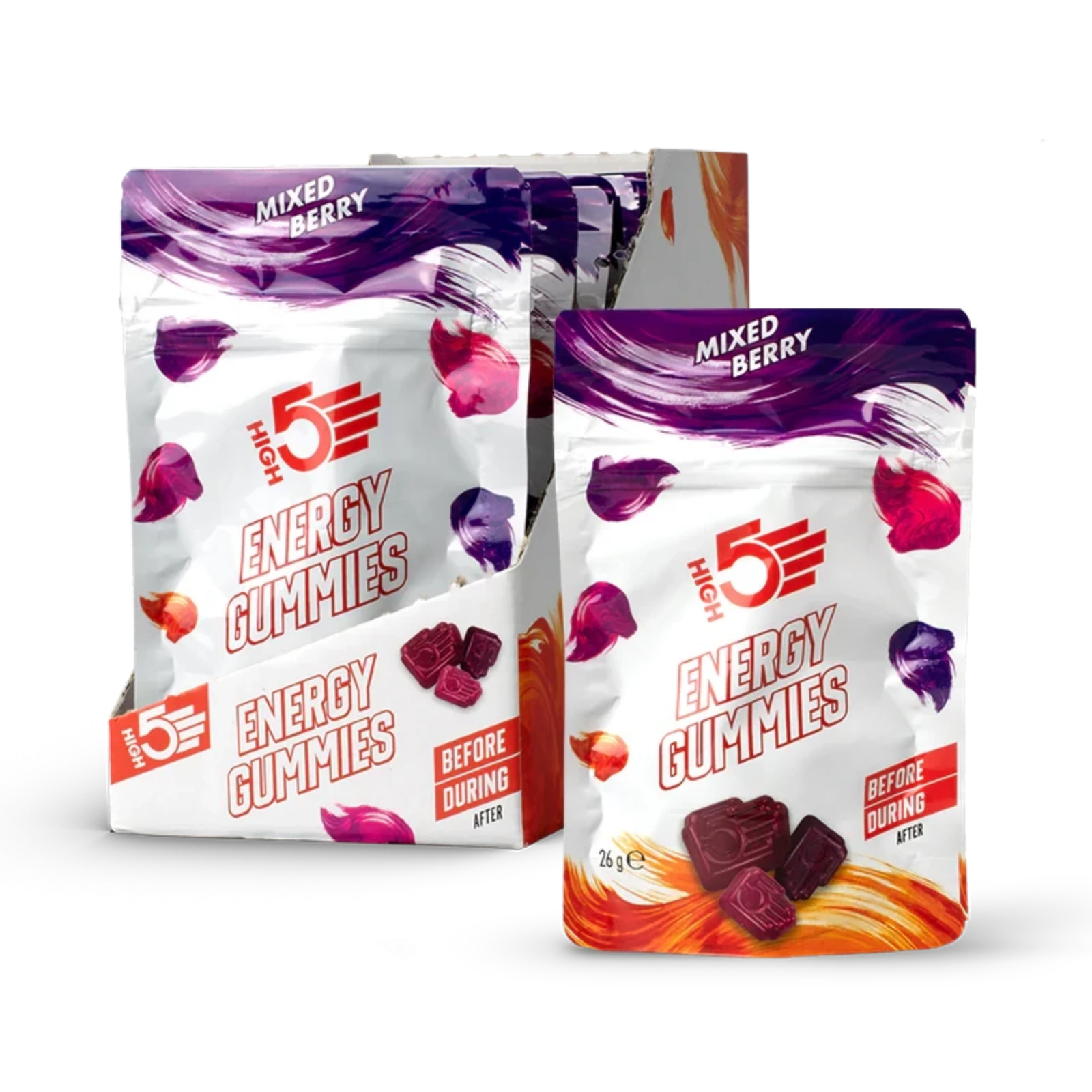 High 5 Energy Gummies Mixed Berry