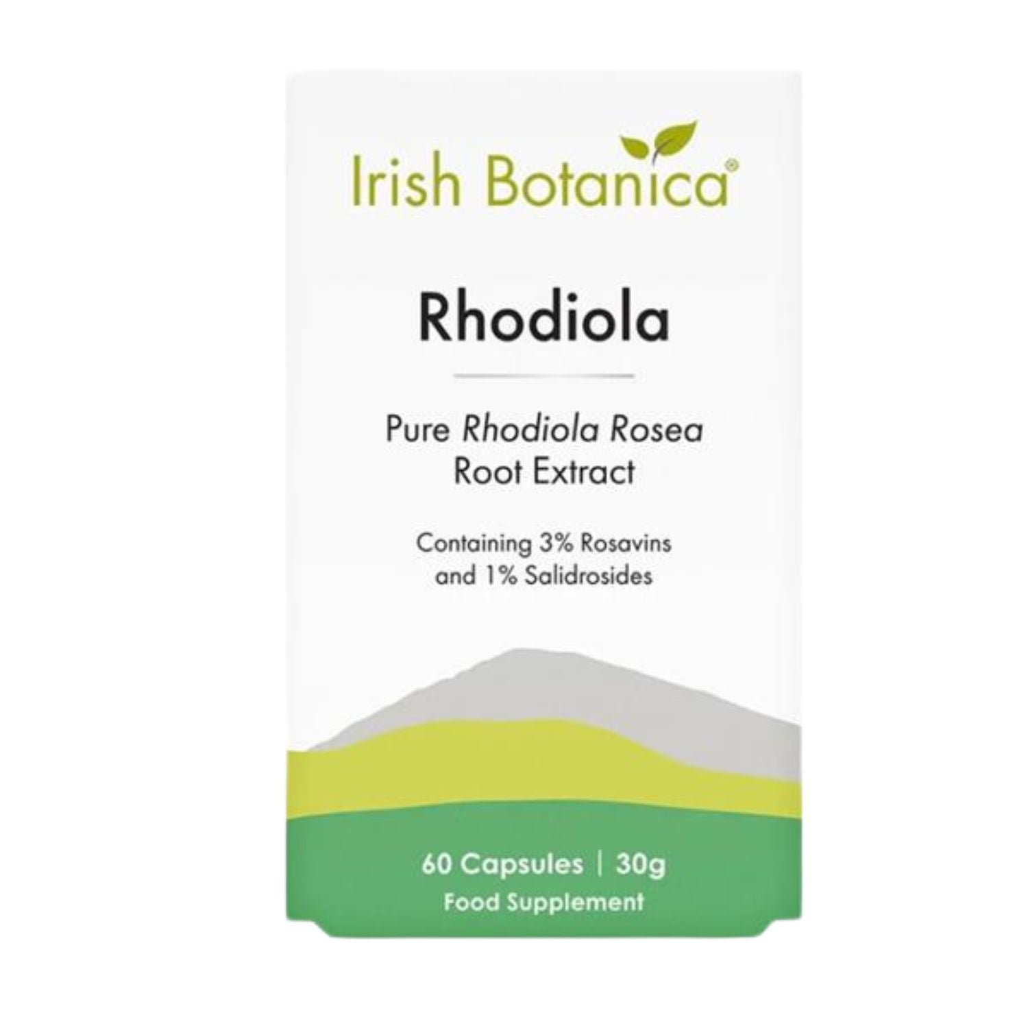Irish Botanica Rhodiola 60 Capsules Ireland