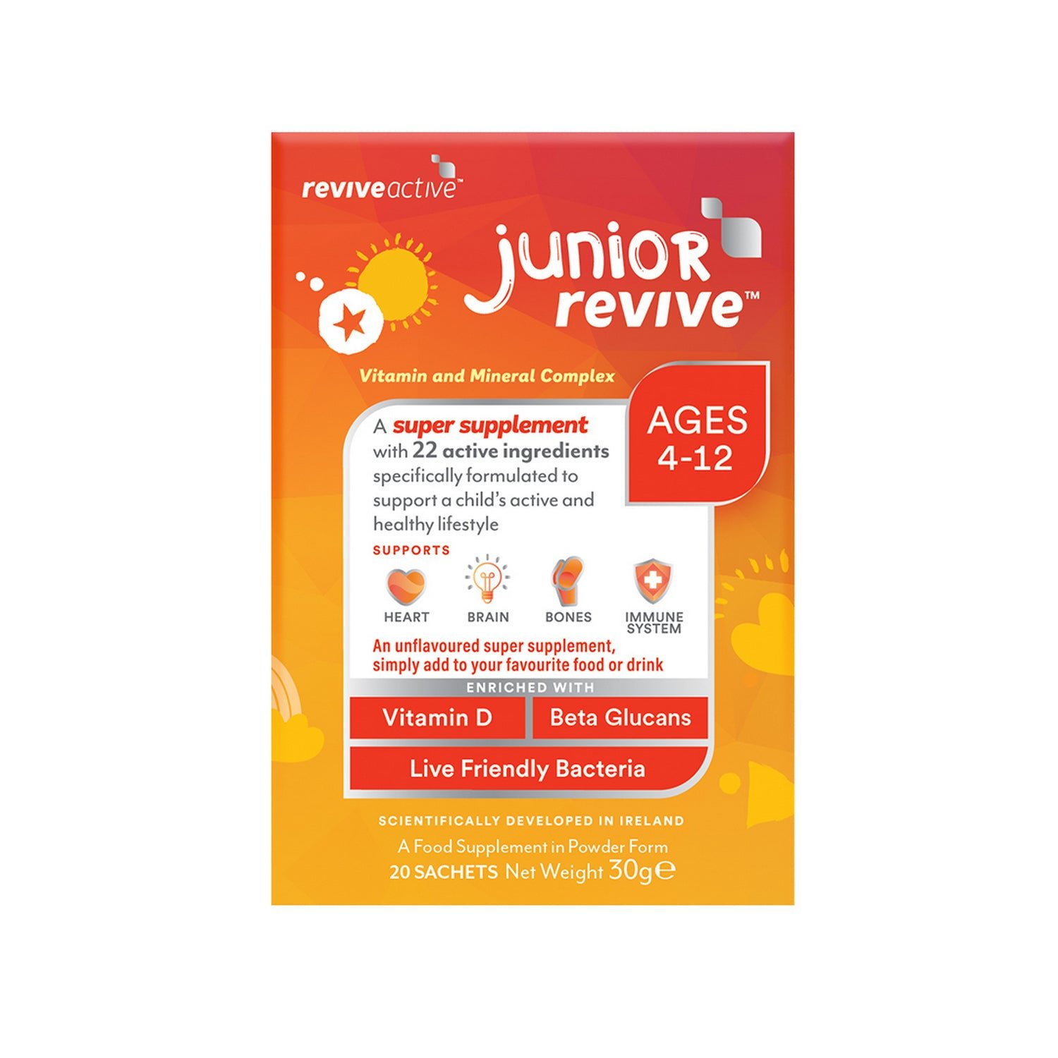 Revive Active Junior 20 Sachets
