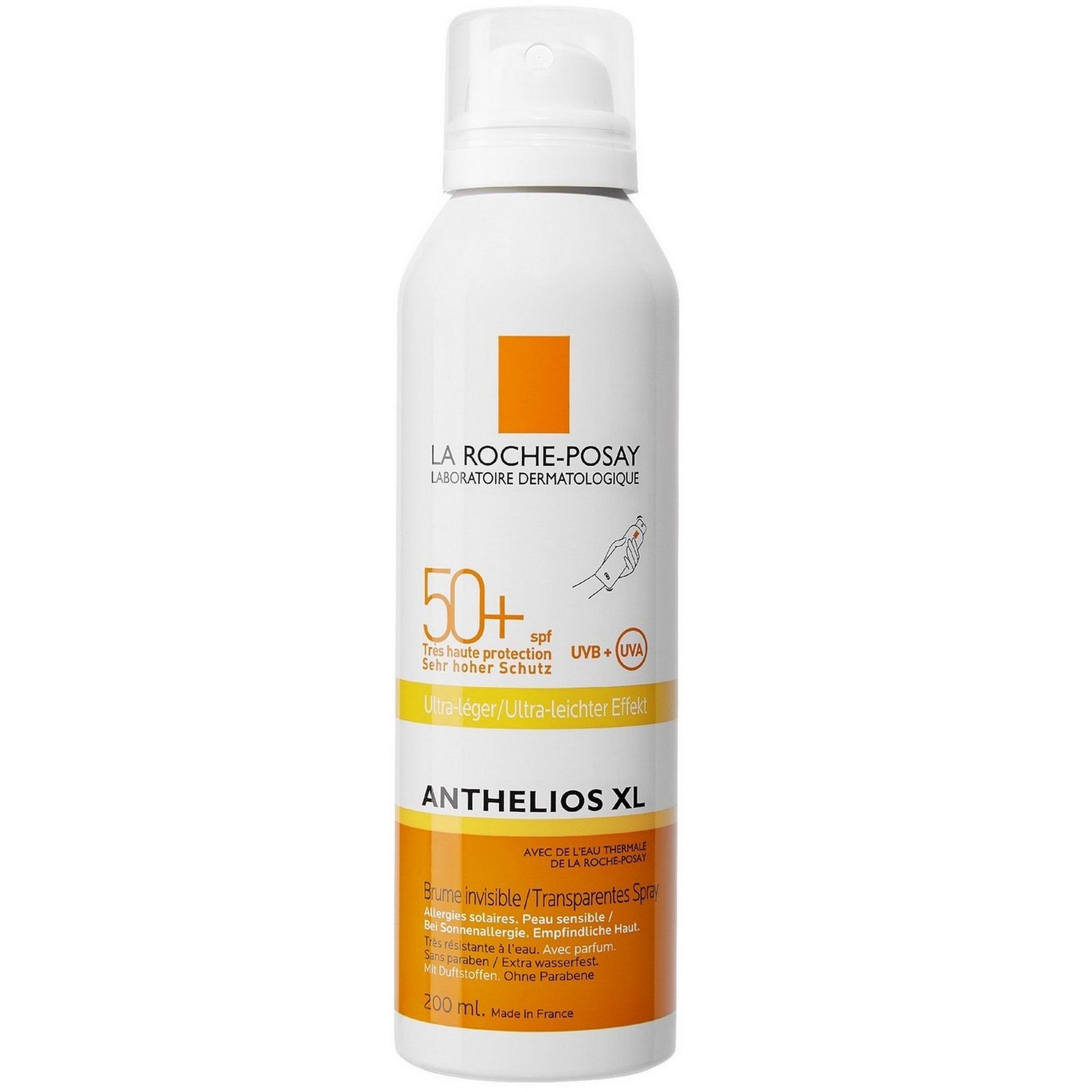 La Roche Posay Anthelios Ultra-Light Body Mist SPF50+ 200ml