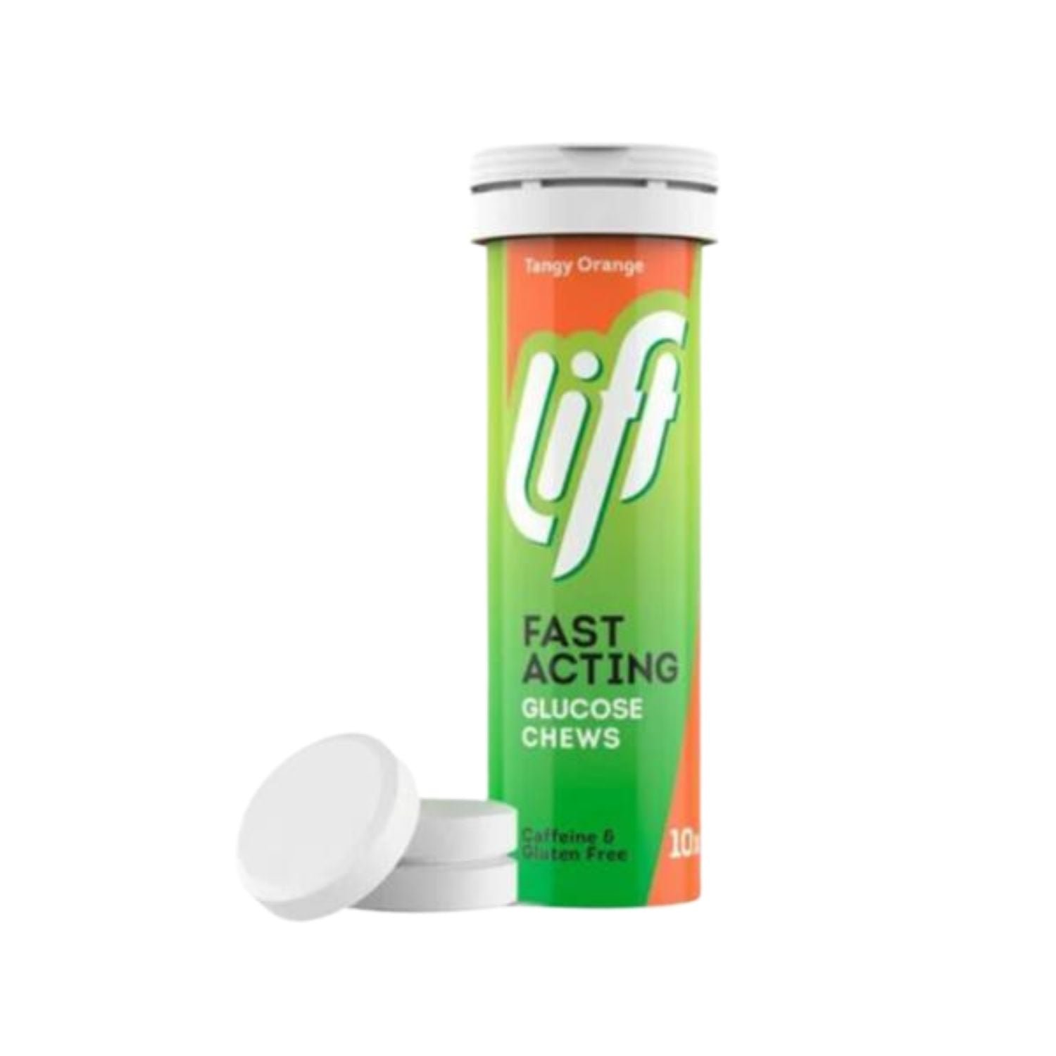 Lift Fast Acting Glucose Chews Tangy Orange - 10 Pack Ireland