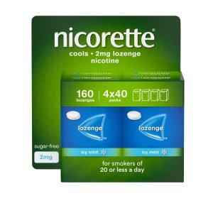 Nicorette Cools 2MG Lozenges Icy Mint 160S