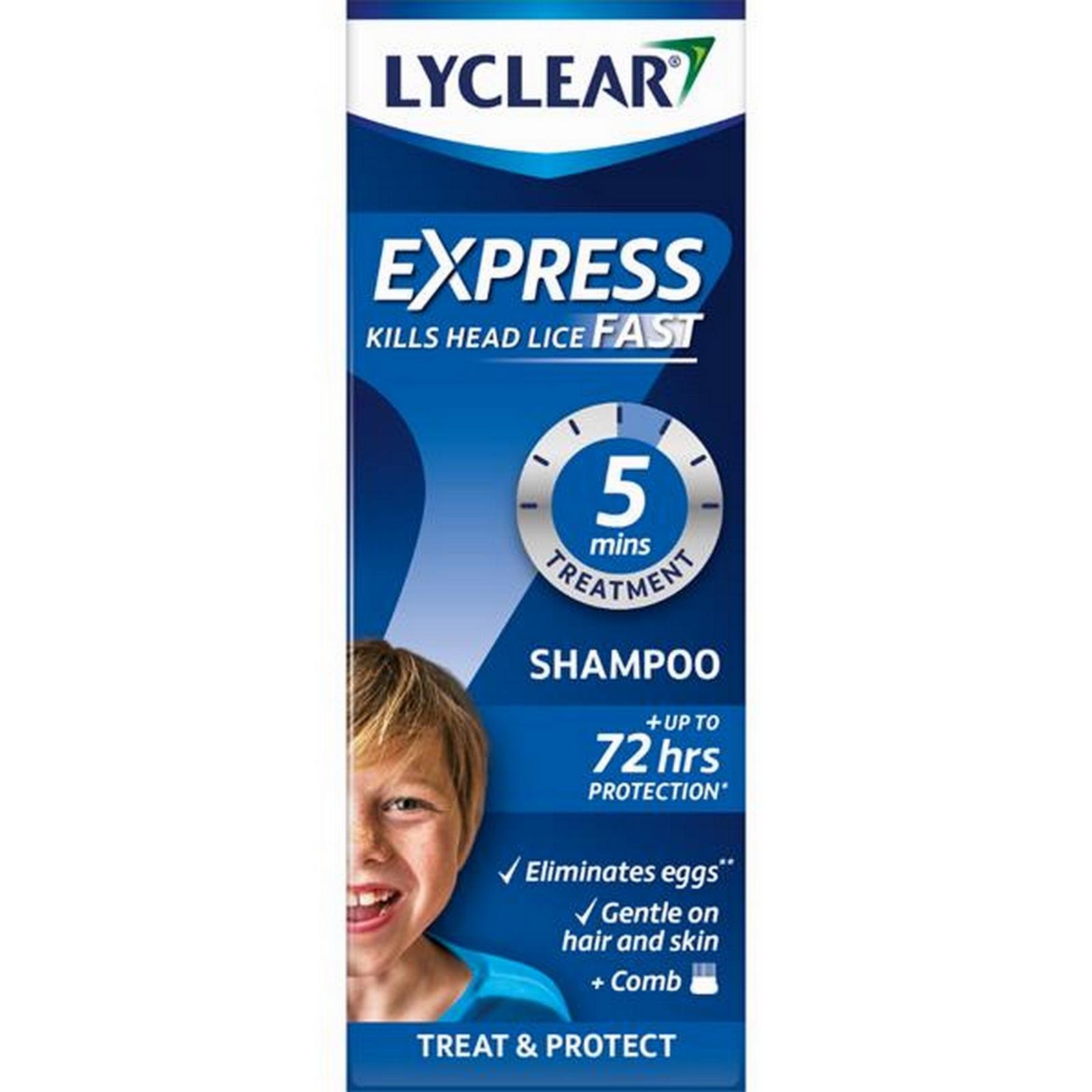 Lyclear Express Shampoo & Comb 200ML Ireland
