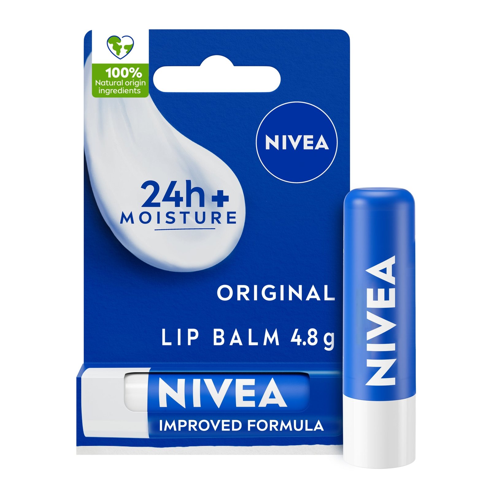 Nivea Original Care Lip Balm 4.8G