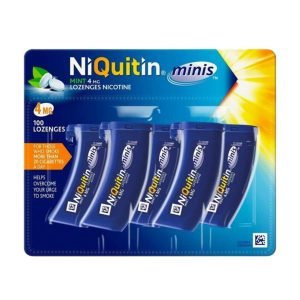 NiQuitin Mini 4mg Mint Lozenges