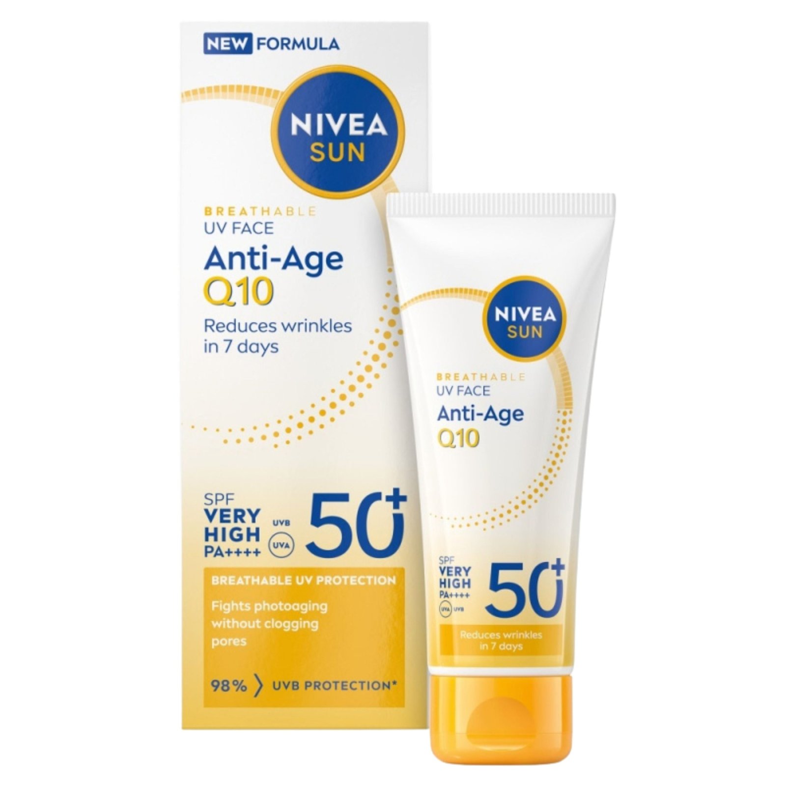 Nivea Sun Anti-Age Cream Q10 SPF 50+ – 40ml Ireland