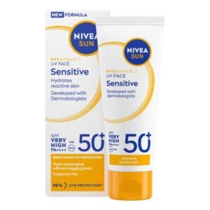 Nivea Sun UV Face Cream Sensitive Skin SPF50+ 40ml