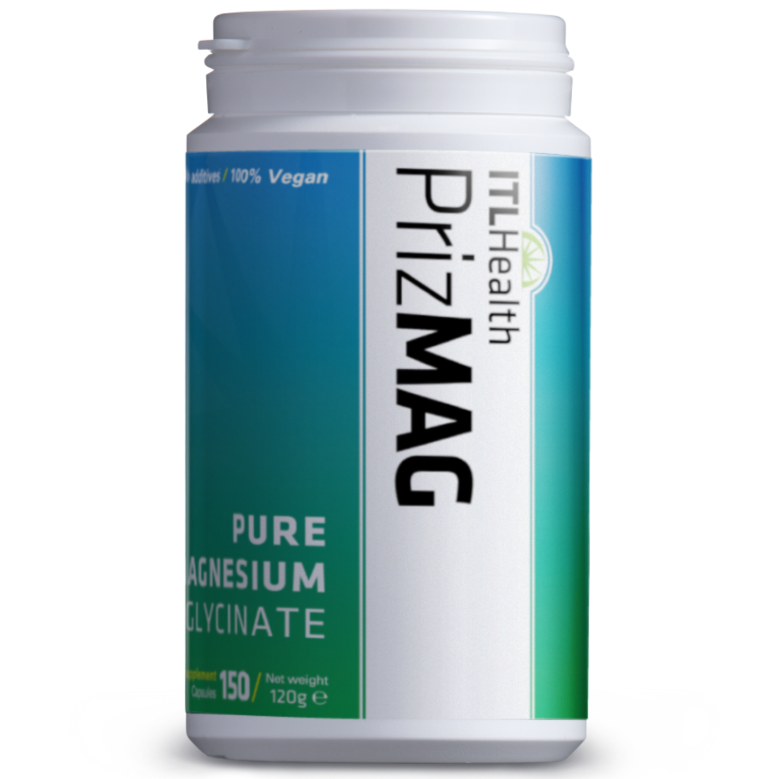 Prizmag Magnesium Bisglycinate 150 Capsules - Gentle on Stomach Ireland