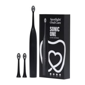Spotlight Oral Care Sonic One Electric Toothbrush – Black