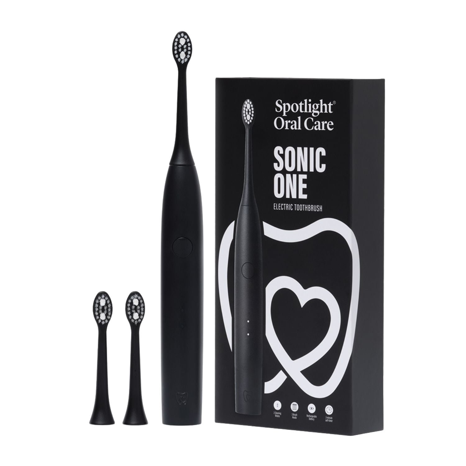 Spotlight Oral Care Sonic One Electric Toothbrush – Black Ireland