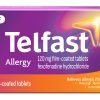 Telfast Allergy 120mg Film-Coated Tablets 30's Ireland