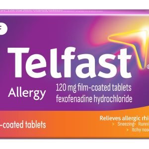 Telfast Allergy 120mg Film-Coated Tablets 30’s