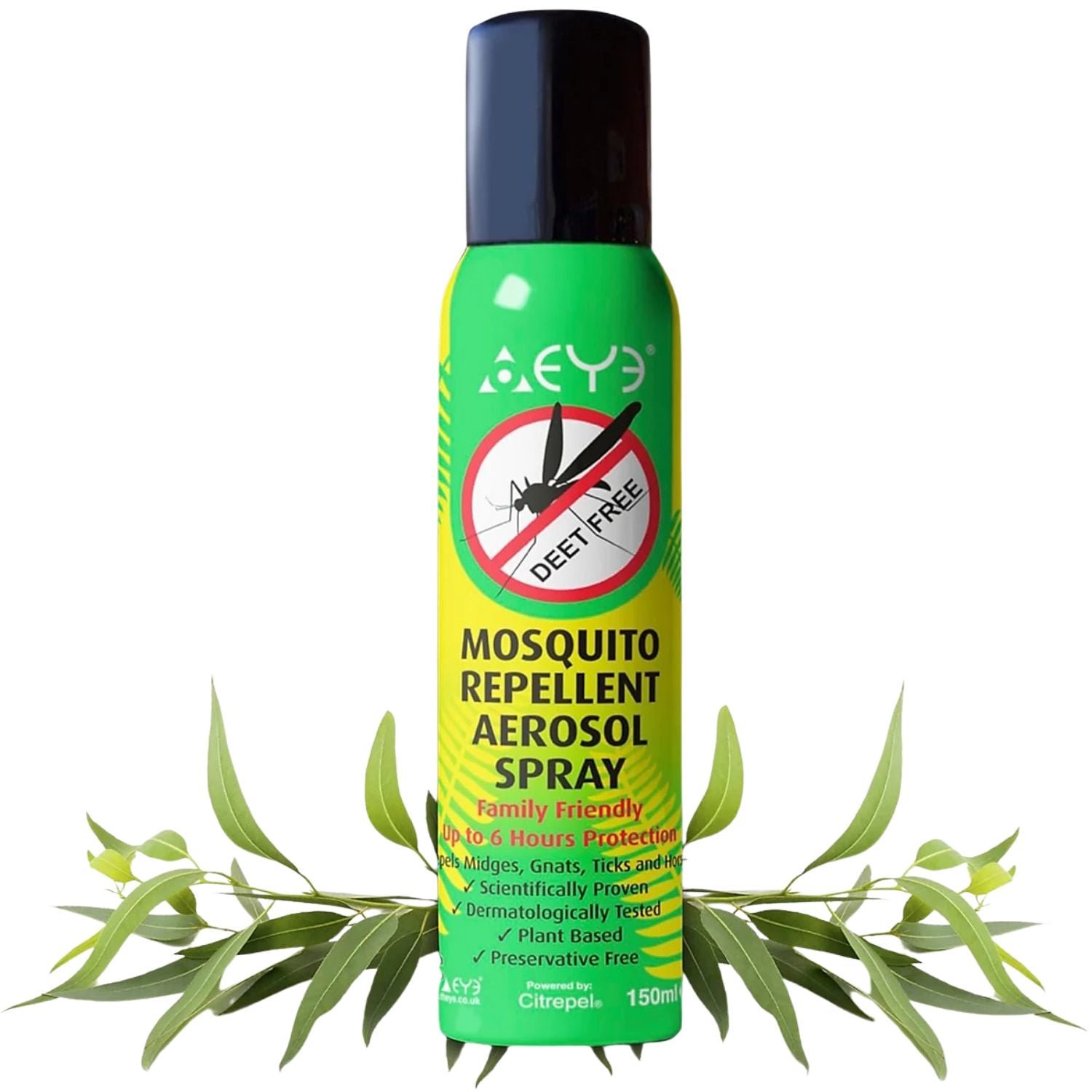 Theye Deet Free Extra Strong Mosquito Repellent Spray 150ml Ireland