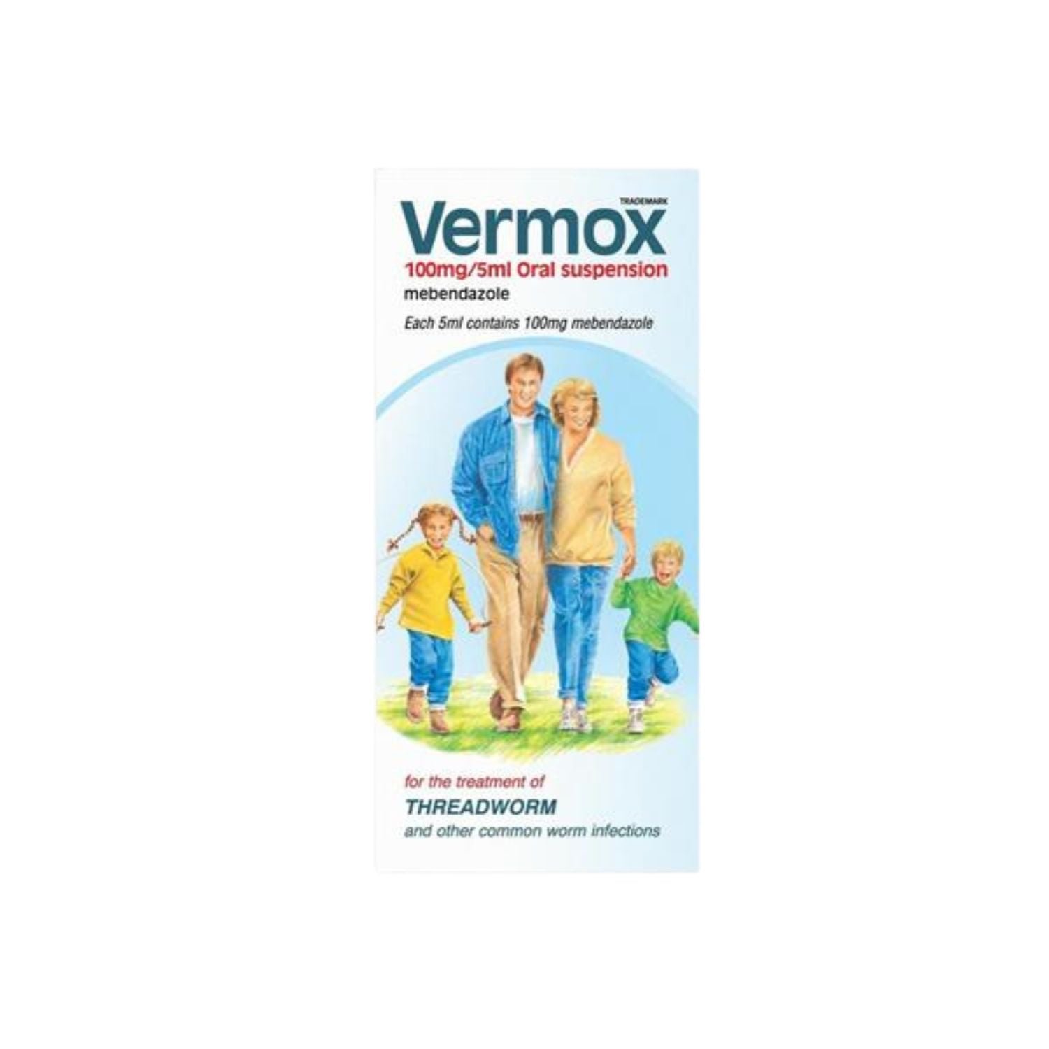 Vermox Oral Suspension – 30ml Ireland